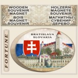 Bratislava :: Wooden Magnetic Souvenirs 9