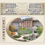 Bratislava :: Wooden Magnetic Souvenirs 11