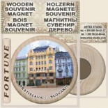 Bratislava :: Wooden Souvenirs Magnets 5