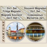 Bratislava :: 2in1 Set Fridge Magnets 4