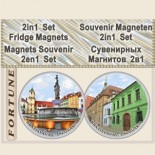 Bratislava :: 2in1 Set Fridge Magnets 6