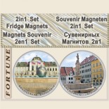 Bratislava :: 2in1 Set Fridge Magnets 1
