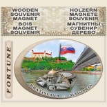 Bratislava :: Wooden Magnetic Souvenirs