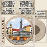 Bratislava :: Wooden Souvenirs Magnets