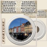 Copenhagen :: Ceramic Souvenirs Magnets 2