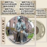 Copenhagen :: Metal Magnetic Souvenirs