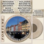 Copenhagen :: Wooden Souvenirs Magnets 7