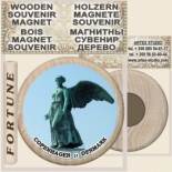Copenhagen :: Wooden Souvenirs Magnets