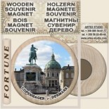 Copenhagen :: Wooden Souvenirs Magnets 1