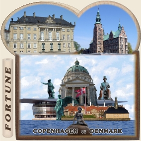 Copenhagen Denmark :: Tourist Souvenirs for Promotion and Gift