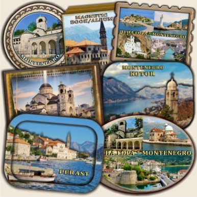 Montenegro: Magnetic and Tourist Souvenirs