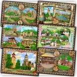 Пирографирани Магнити и Чинийки Варна - Делфинариум 1