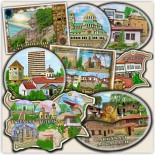 Евтини Еко Магнити с изгледи Язовир Пчелина