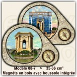 Montpellier Souvenirs et Magnets 55