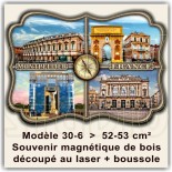 Montpellier Souvenirs et Magnets 56