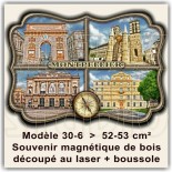 Montpellier Souvenirs et Magnets 21